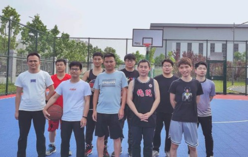 迎“籃”而上，精益“球”精：鈞聯(lián)電子籃球比賽開(kāi)賽
